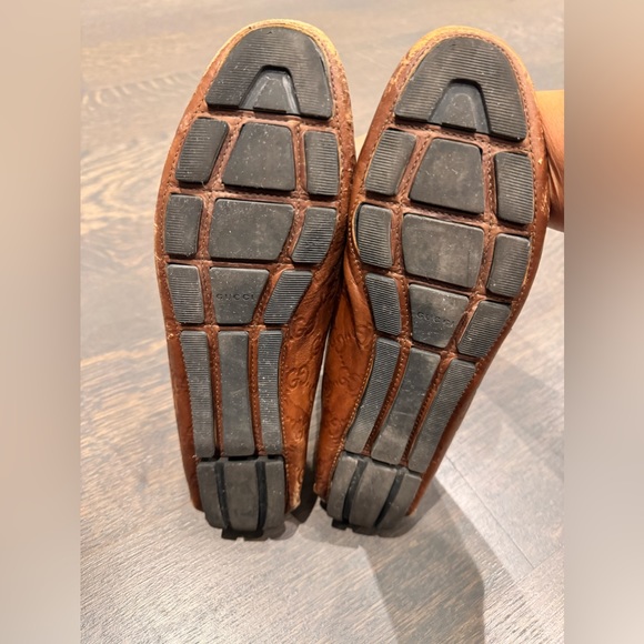 Authentic Pre-Owned Gucci Brown Monogram Flats- Size 39.5 - Picture 4 of 10